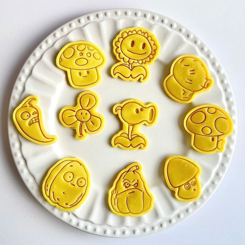 Kitchen Baking - قالب بسكويت كرتوني جديد ورائج بتصميم