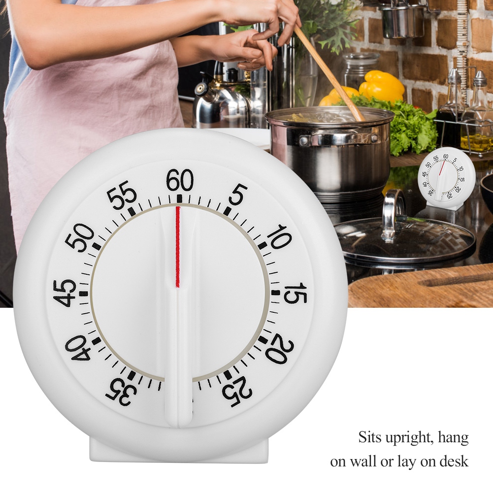 Baking Kitchen Hourly - مؤقت مطبخ ميكانيكي دائري الشكل لمدة
