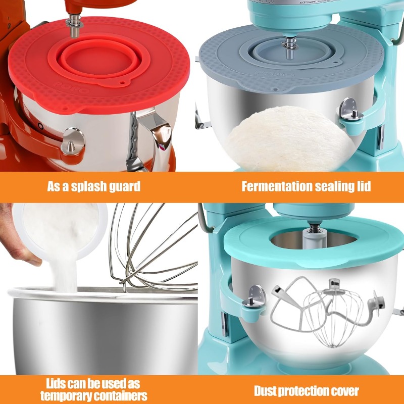 غطاء وعاء خلاط من السيليكون مت - مراجعة Stand Mixer Bowl وسعره