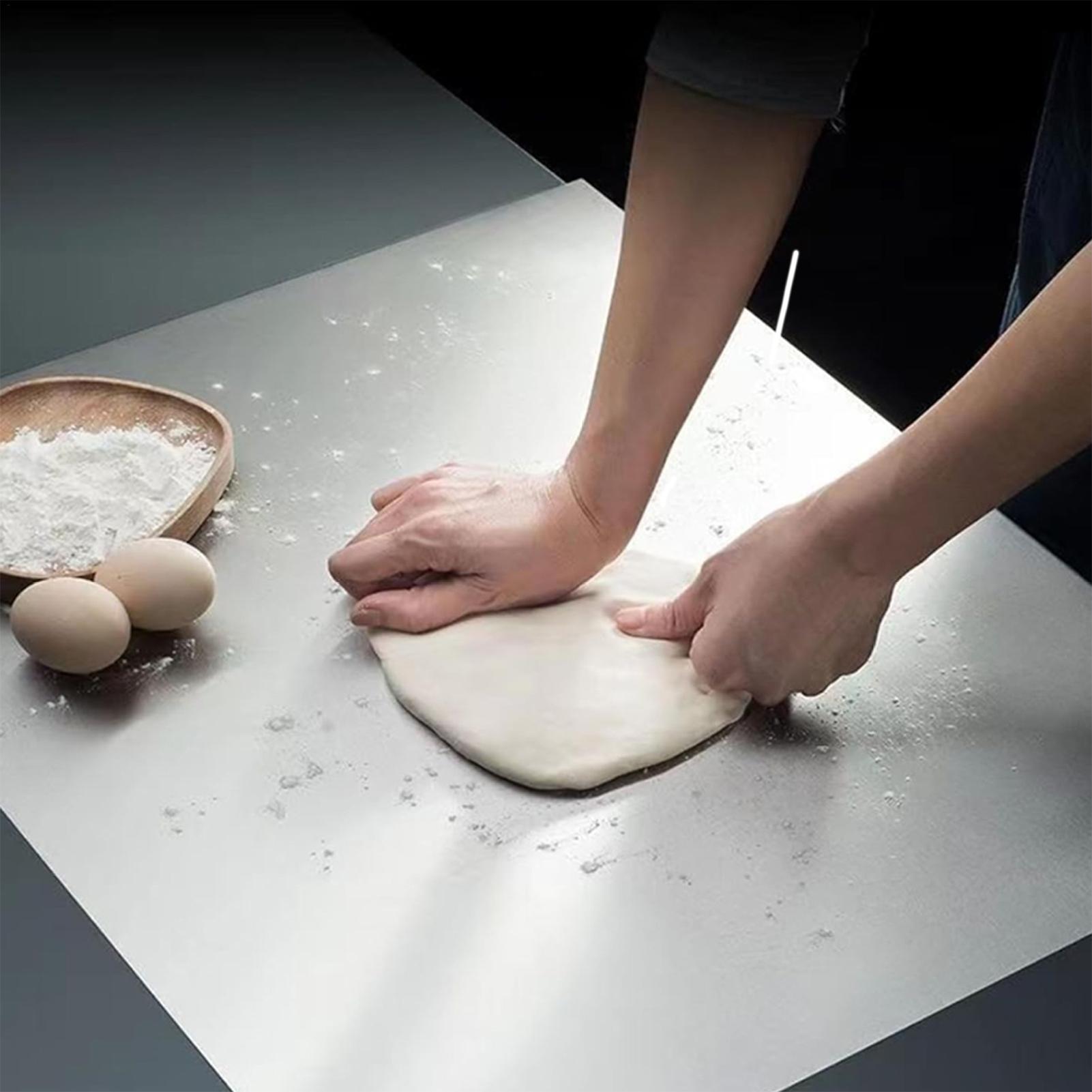 لوح تقطيع من الفولاذ المقاوم ل - مراجعة Kitchen Baking وسعره