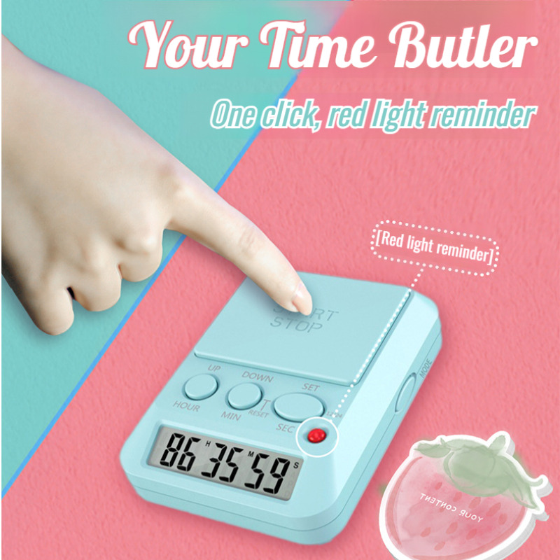 مؤقت طهي رقمي للطلاب مع شاشة ع - مراجعة Baking Kitchen Hourly وسعره