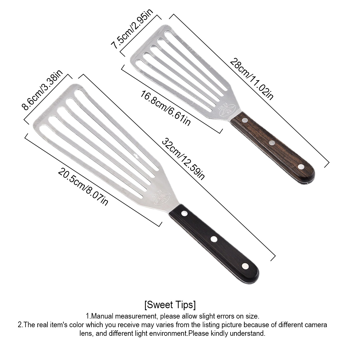 ملعقة سمك، ملعقة معدنية من الف - مراجعة Offset Spatula Set وسعره
