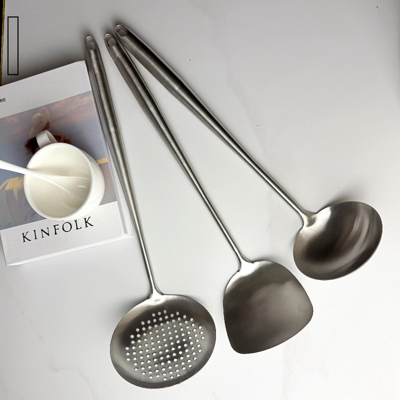 مجموعة أدوات طهي معدنية بالكام - مراجعة Offset Spatula Set وسعره