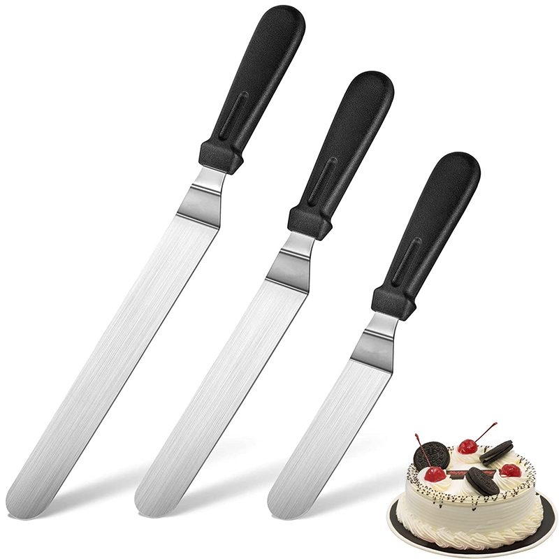 ملعقة LMETJMA ملعقة تزيين الكي - مراجعة Offset Spatula Set وسعره
