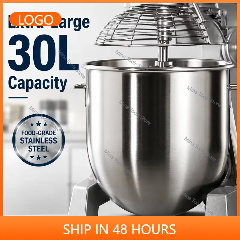 خلاط عجين صناعي تجاري B30 سعة  - مراجعة Stand Mixer Bowl وسعره