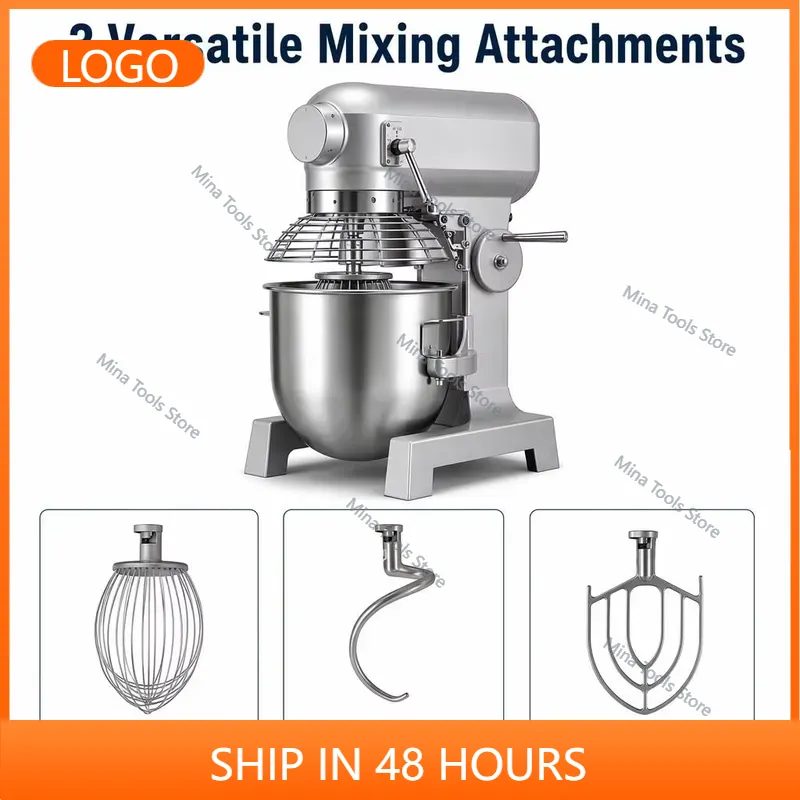 خلاط عجين صناعي تجاري B30 سعة  - مراجعة Stand Mixer Bowl وسعره
