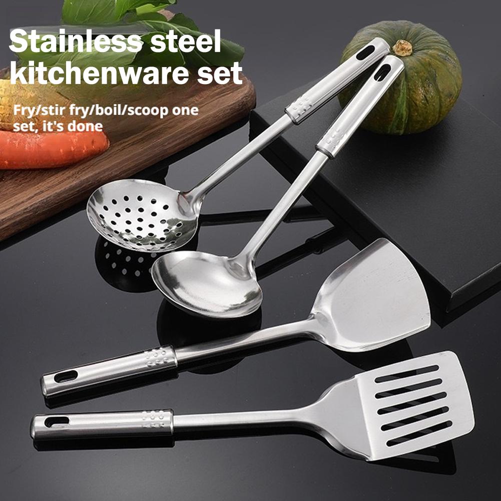 5 قطعة/المجموعة الفولاذ المقاو - مراجعة Offset Spatula Set وسعره