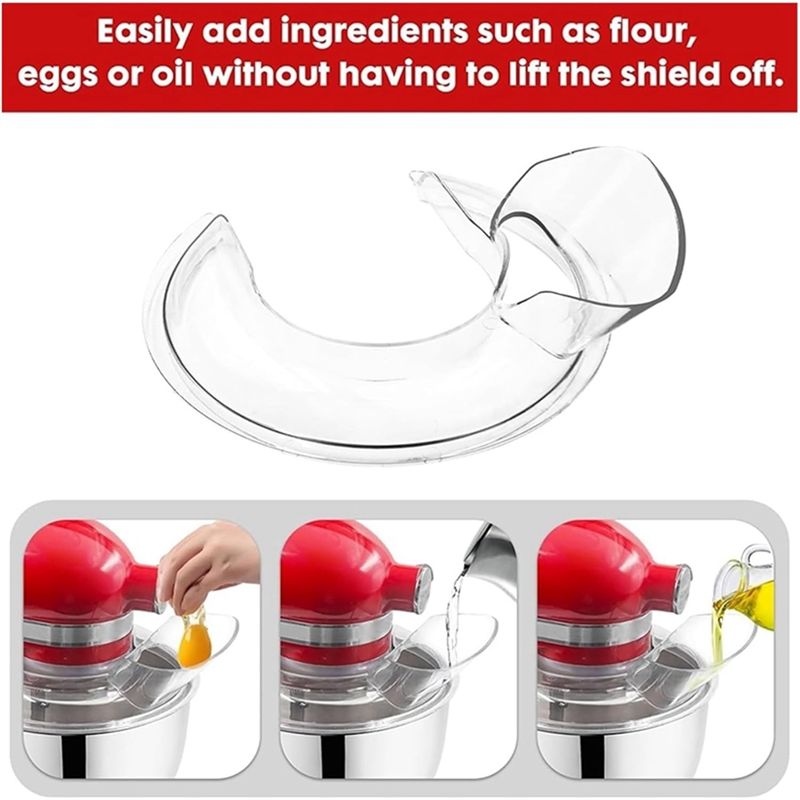 A74X - غطاء حماية من الرذاذ وغ - مراجعة Stand Mixer Bowl وسعره