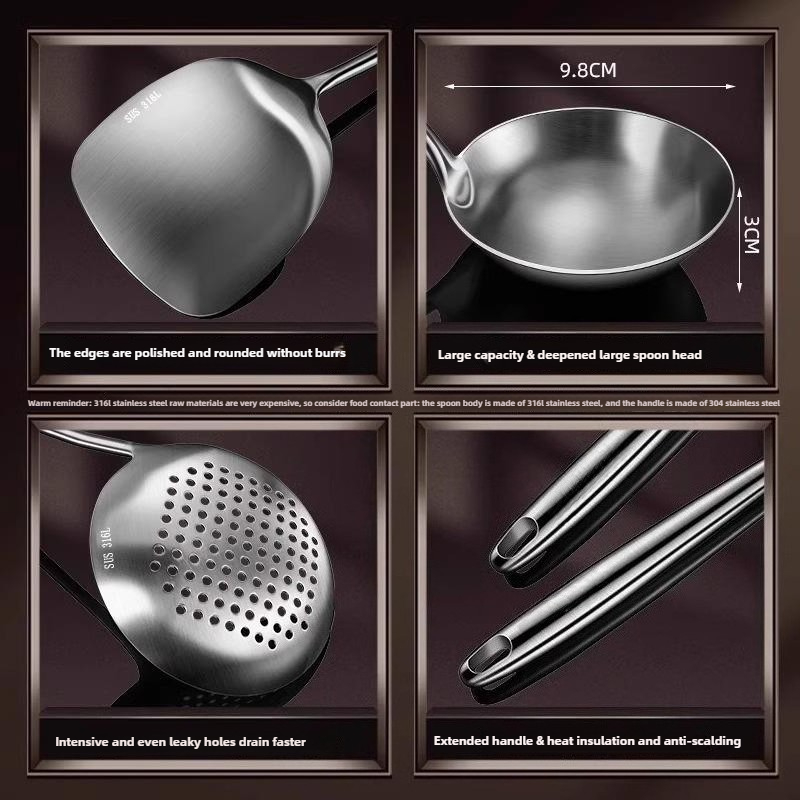 ملعقة طهي من الفولاذ المقاوم ل - مراجعة Offset Spatula Set وسعره