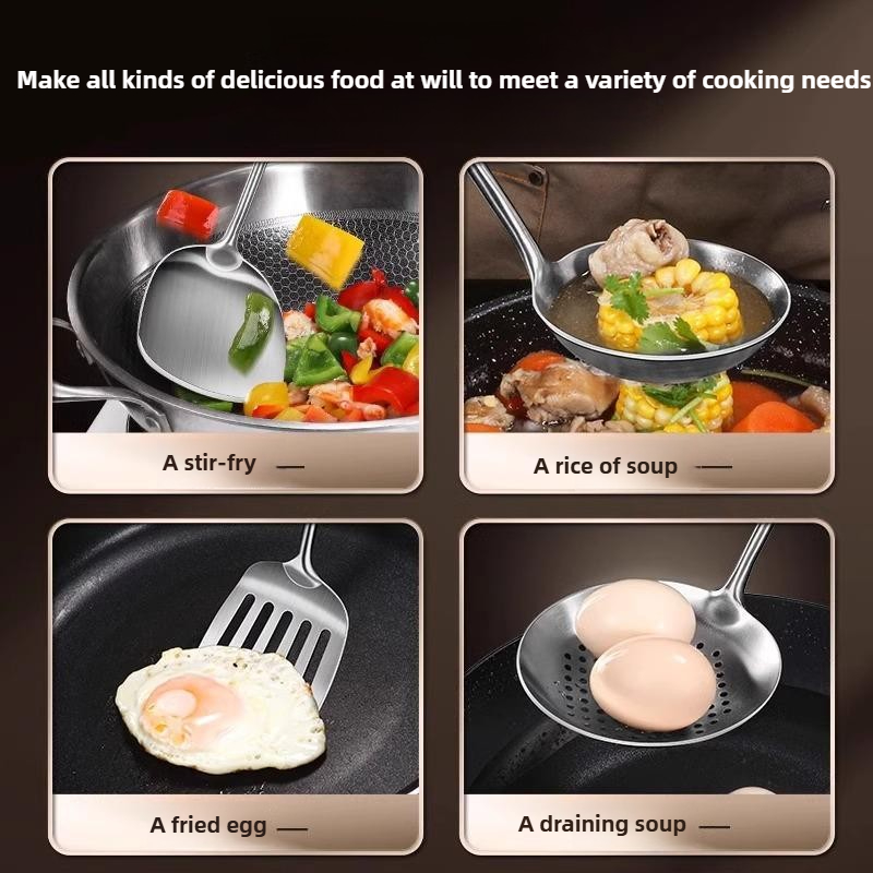 ملعقة طهي من الفولاذ المقاوم ل - مراجعة Offset Spatula Set وسعره
